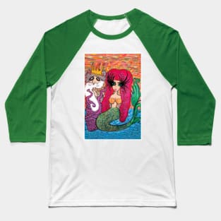 Lady Of The Waters Baseball T-Shirt